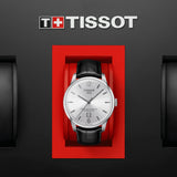 Tissot Chemin Des Tourelles Powermatic 80 Silver Dial Black Leather Strap Watch For Men - T099.407.16.037.00 Buy Now By Tissot