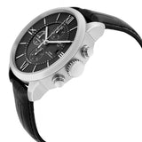 Tissot T Classic Chemin Des Tourelles Chronograph Black Dial Black Leather Strap Watch For Men - T099.427.16.058.00 Buy Now By Tissot