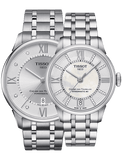 Tissot Chemin Des Tourelles Powermatic 80 Diamonds Silver Dial Silver Steel Strap Watch for Men - T099.407.11.033.00 Buy Now By Tissot