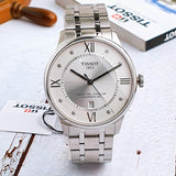 Tissot Chemin Des Tourelles Powermatic 80 Diamonds Silver Dial Silver Steel Strap Watch for Men - T099.407.11.033.00 Buy Now By Tissot