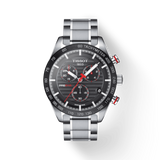 Tissot T Sport PRS 516 Chronograph Black Dial Silver Steel Strap Watch For Men - T100.417.11.051.01 Buy Now By Tissot