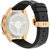 Tissot PRS 516 Chronograph Black Dial Black Leather Strap Watch For Men - T100.417.36.051.00 Buy Now By Tissot