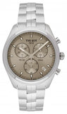 Tissot PR 100 Chronograph Grey Dial Silver Steel Strap Watch for Men - T101.417.11.071.00 Buy Now By Tissot