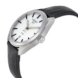 Tissot T Classic PR 100 White Dial Black Leather Strap Watch for Men - T101.410.16.031.00 Buy Now By Tissot