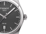 Tissot PR 100 Quartz Leather Strap Watch For Men - T101.410.16.441.00 Buy Now By Tissot