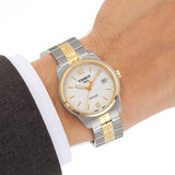 Tissot T Classic PR 100 White Dial Two Tone Steel Strap Watch for Men - T101.410.22.031.00 Buy Now By Tissot
