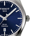 Tissot Gentlemen Powermatic 80 Silicium Blue Dial Brown Leather Strap Watch For Men - T127.407.16.041.00 Buy Now By Tissot