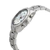 Tissot PR 100 Sport Chic Chronograph Diamonds Mother of Pearl Dial Silver Steel Strap Watch for Women - T101.917.11.116.00 Buy Now By Tissot