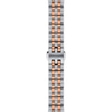 Tissot Ballade Powermatic 80 Cosc Mother of Pearl Dial Two Tone Steel Strap Watch For Women - T108.208.22.117.01 Buy Now By Tissot