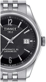 Tissot Ballade Powermatic 80 Cosc Black Dial Silver Steel Strap Watch For Men - T108.408.11.057.00 Buy Now By Tissot