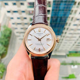 Tissot T Classic Ballade Powermatic 80 Lady Silver Dial Brown Leather Strap Watch For Women - T108.408.26.037.00 Buy Now By Tissot