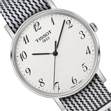 Tissot T Classic Everytime Medium White Dial Two Tone NATO Strap Watch for Women - T109.410.18.032.00 Buy Now By Tissot