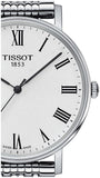 Tissot T Classic Everytime White Dial Silver Mesh Bracelet Watch For Men - T109.410.11.033.00 Buy Now By Tissot