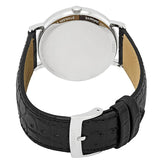 Tissot T Classic Everytime Large White Dial Black Leather Strap Watch For Men - T109.610.16.031.00 Buy Now By Tissot