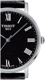 Tissot Everytime Medium Black Dial Black Leather Strap Watch For Men - T109.410.16.053.00 Buy Now By Tissot
