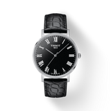 Tissot T Classic Dream Black Dial Black Leather Strap Watch for Men - T122.410.16.053.00 Buy Now By Tissot