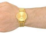 Tissot T Classic Everytime Medium Gold Dial Gold Mesh Bracelet Watch For Men - T109.410.33.021.00 Buy Now By Tissot