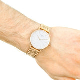 Tissot Everytime Medium White Dial Rose Gold Mesh Bracelet Watch For Men - T109.410.33.031.00 Buy Now By Tissot