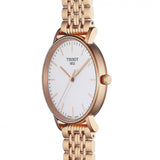 Tissot Everytime Medium White Dial Rose Gold Mesh Bracelet Watch For Men - T109.410.33.031.00 Buy Now By Tissot