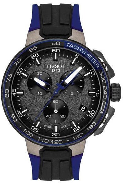 Tissot T Race Cycling Black Dial Two Tone Rubber Strap Watch For Men - T111.417.37.441.06 Buy Now By Tissot