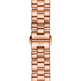 Tissot T Wave T Lady Mother of Pearl Dial Rose Gold Steel Strap Watch For Women - T112.210.33.111.00 Buy Now By Tissot