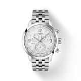 Tissot PRC 200 Chronograph Quartz Silver Dial Silver Steel Strap Watch For Men - T055.417.11.037.00 Buy Now By Tissot