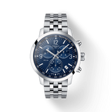 Tissot PRC 200 Chronograph Quartz Blue Dial Silver Steel Strap Watch For Men - T114.417.11.047.00 Buy Now By Tissot