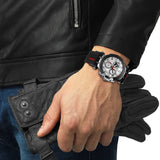 Tissot T Race Chronograph White Dial Black Silicone Strap Watch For Men - T115.417.27.011.00 Buy Now By Tissot