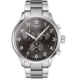 Tissot T Classic Chrono XL Black Dial Silver Steel Strap Watch For Men - T116.617.11.057.01 Buy Now By Tissot