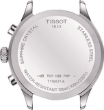 Tissot Chrono XL Classic Green Dial Silver Steel Strap Watch for Men - T116.617.11.092.00 Buy Now By Tissot