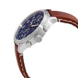 Tissot Chrono XL Vintage Blue Dial Brown Leather Strap Watch For Men - T116.617.16.042.00 Buy Now By Tissot