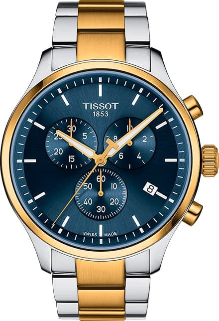 Tissot Chrono XL Classic Blue Dial Two Tone Steel Strap Watch for Men - T116.617.22.041.00 Buy Now By Tissot