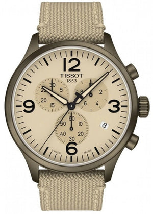 Tissot Chrono XL Beige Diag Beige NATO Strap Watch For Men - T116.617.37.267.01 Buy Now By Tissot