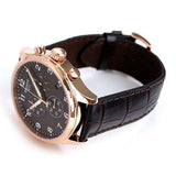 Tissot Chrono XL Black Dial Brown Leather Strap Watch For Men - T116.617.36.057.01 Buy Now By Tissot