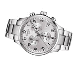 Tissot Chrono XL Classic Silver Dial Silver Steel Strap Watch For Men - T116.617.11.037.00 Buy Now By Tissot