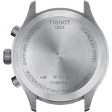 Tissot Chrono XL Chronograph Classic Green Dial Brown Leather Strap Watch For Men - T116.617.16.091.00 Buy Now By Tissot