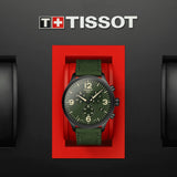 Tissot Chrono XL Green Dial Green NATO Strap Watch For Men - T116.617.37.097.00 Buy Now By Tissot