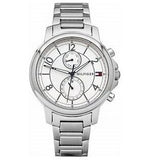 Tommy Hilfiger Claudia White Dial Silver Steel Strap Watch for Women - 1781819 Buy Now By Tommy Hilfiger