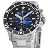 Tissot Seastar 1000 Chronograph Driver Blue Dial Silver Steel Strap Watch For Men - T120.417.11.041.01 Buy Now By Tissot