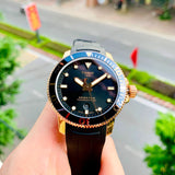 Tissot Seastar 1000 Powermatic 80 Black Dial Black Rubber Strap Watch for Men - T120.407.37.051.01 Buy Now By Tissot