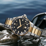 Tissot Seastar 1000 Black Dial Two Tone Steel Strap Watch For Men - T120.410.22.051.00 Buy Now By Tissot