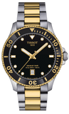 Tissot Seastar 1000 Black Dial Two Tone Steel Strap Watch For Men - T120.410.22.051.00 Buy Now By Tissot