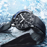 Tissot Seastar 1000 Chronograph Black Dial Black Rubber Strap Watch For Men - T120.417.17.051.02 Buy Now By Tissot