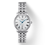 Tissot T Classic Carson Premium Automatic Lady Silver Dial Silver Steel Strap Watch for Women - T122.207.11.033.00 Buy Now By Tissot