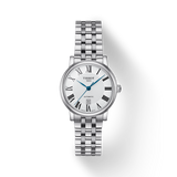 Tissot T Classic Carson Premium Automatic Lady Silver Dial Silver Steel Strap Watch for Women - T122.207.11.033.00 Buy Now By Tissot