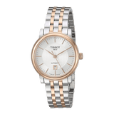 Tissot T Classic Carson Premium 30 White Dial Two Tone Steel Strap Watch for Women - T122.207.22.031.01 Buy Now By Tissot