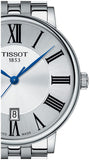 Tissot Carson Premium Silver Dial Silver Steel Strap Watch For Men - T122.410.11.033.00 Buy Now By Tissot