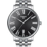 Tissot Carson Premium Black Dial Silver Steel Strap Watch For Men - T122.410.11.053.00 Buy Now By Tissot