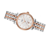 Tissot T Classic Carson Premium Diamonds White Dial Two Tone Steel Strap Watch for Women - T122.207.22.036.00 Buy Now By Tissot
