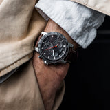 Tissot Supersport Chrono Black Dial Brown Leather Strap Watch for Men - T125.617.16.051.01 Buy Now By Tissot